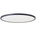 Brilliant Brennan Deckenleuchte Plastik Schwarz Weiß 30W 4000lm - 840 Kaltweiß | 541mm - IP44 - 3-Stufen Dimmbar