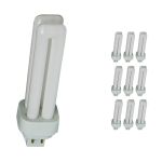 Mehrfachpackung 10x Osram Dulux D/E 13W 830 | Warmweiß - 4-Pins