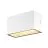 SLV Sitra M Up/Down Wandleuchte Aluminium Weiß 14W 1880lm - 830-840 CCT | Außenbeleuchtung - IP65