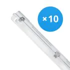 Mehrfachpackung 10x Ledvance LED Feuchtraumleuchte Gehäuse Feuchtigkeitsdicht | Geeignet Für  1x150cm LED Röhre