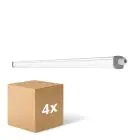 Mehrfachpackung 4x Ledvance LED Feuchtraumleuchte Feuchtigkeitsdicht Slimvalue 50W 5500lm - 865 Tageslichtweiß | 150cm 