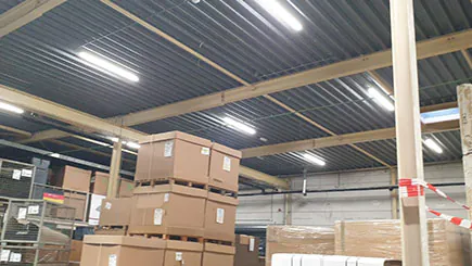 Referenz - Lagerbeleuchtung